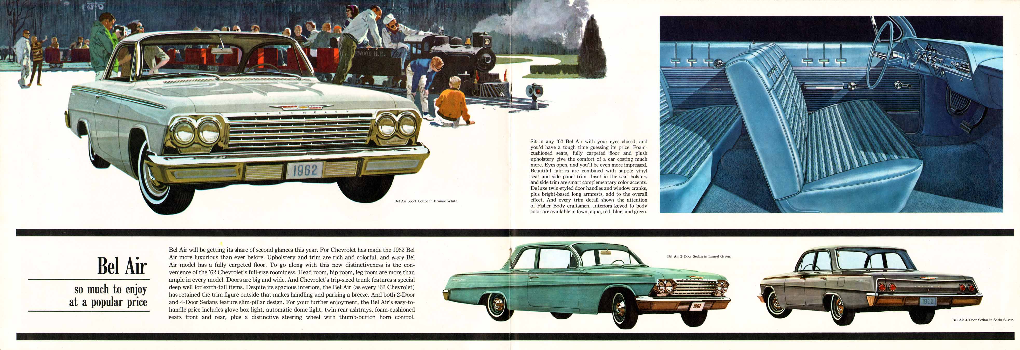 1962 Chevrolet Full-Size Brochure Page 7